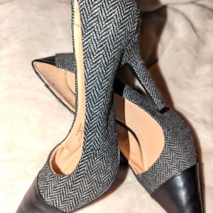 BCBGeneration Herringbone Tweed Heels